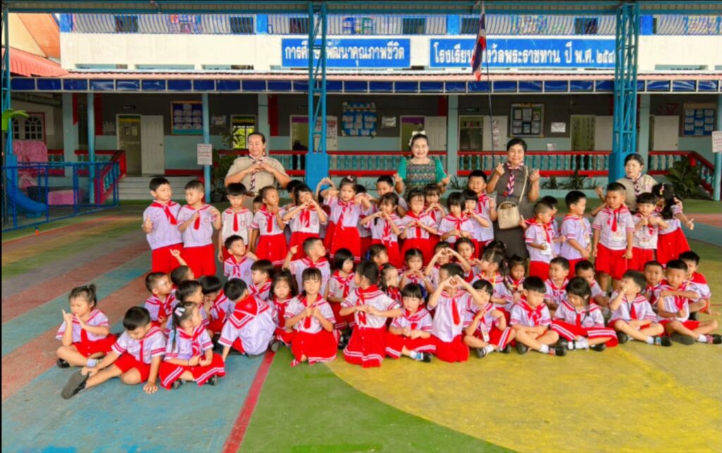กิจกรรมทัศนศึกษาแหล่งเรียนรู้นอกสถานที่ระดับชั้นอนุบาล 1–3